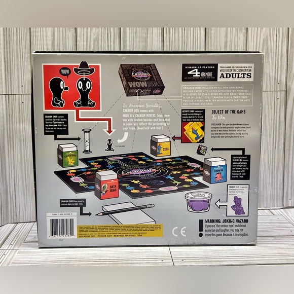 Cranium Wow Youre Good Game The Grown Up Adult Version Missing Clay - Picture 2 of 13